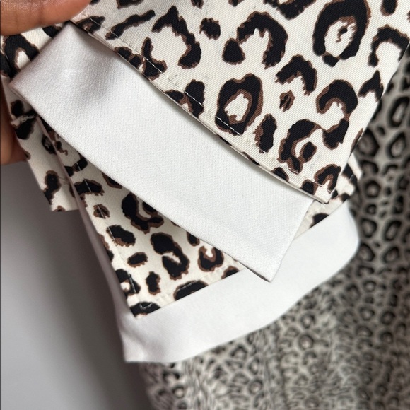 Julia Allert Leopard Print Long Button-Down Dress - Picture 6 of 13